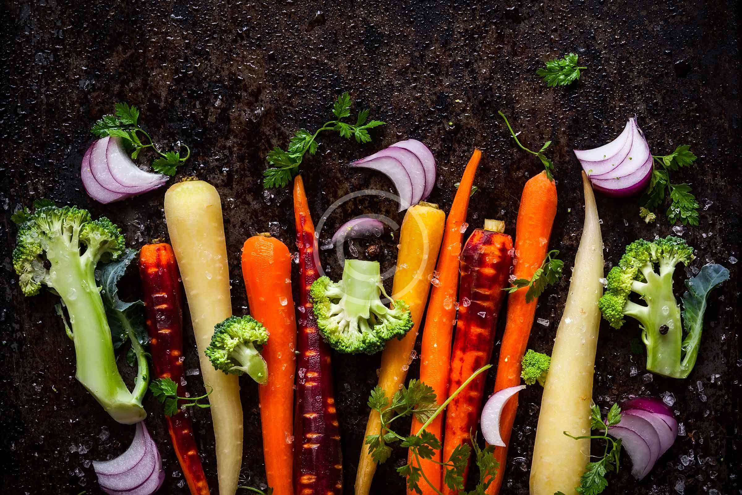 Carrot, Radish & Broccoli