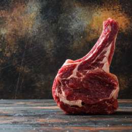 Grass-Fed Bone-in/Ribeye Cowboy Steak
